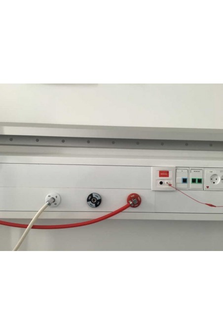 JBM Bedside Rail, hygienic design 10x30mm DK Standard, JBM 100-01-06 by JB Medico