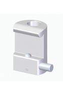 Abrazadera De Rieles, estrecho, cerradura de bola, orificio de casquillo de Ø18 mm, JB 126-00-00 de JB Medico