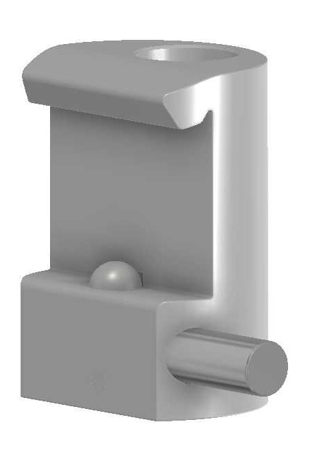 Abrazadera De Rieles, estrecho, cerradura de bola, orificio de casquillo de Ø18 mm, JB 126-00-00 de JB Medico