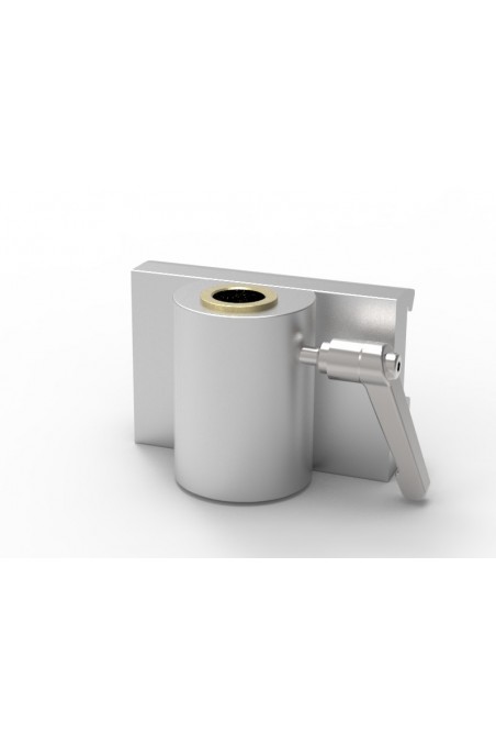 Rail Clamp, wide model, locked using two socket screws With Fixing device and brass bush, Ø20mm hole, JB 206-03-20 by JB Medico