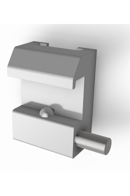 Slide clamp half model, with one ball clasp and T-slot. JB 146-00-00 by Jb Medico