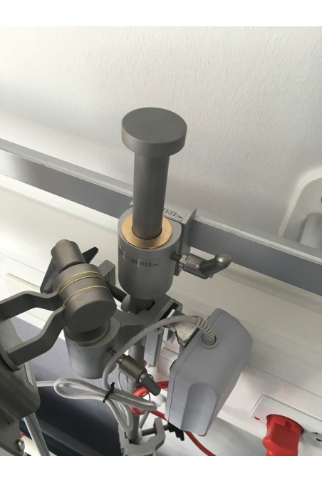 Slide clamp half model, locked with one-ball claps with fixing device and brass bush Ø20 mm. hole, JB 147-03-20 by Jb Medico